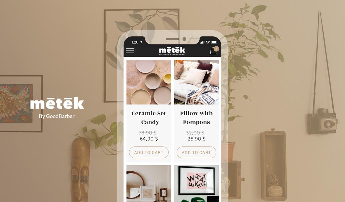 Create an app for retail