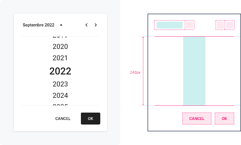 PWA Year picker